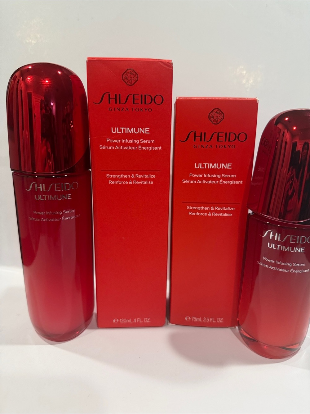 Shiseido Ultimune Power Infusing Serum - Bright Red Packaging
